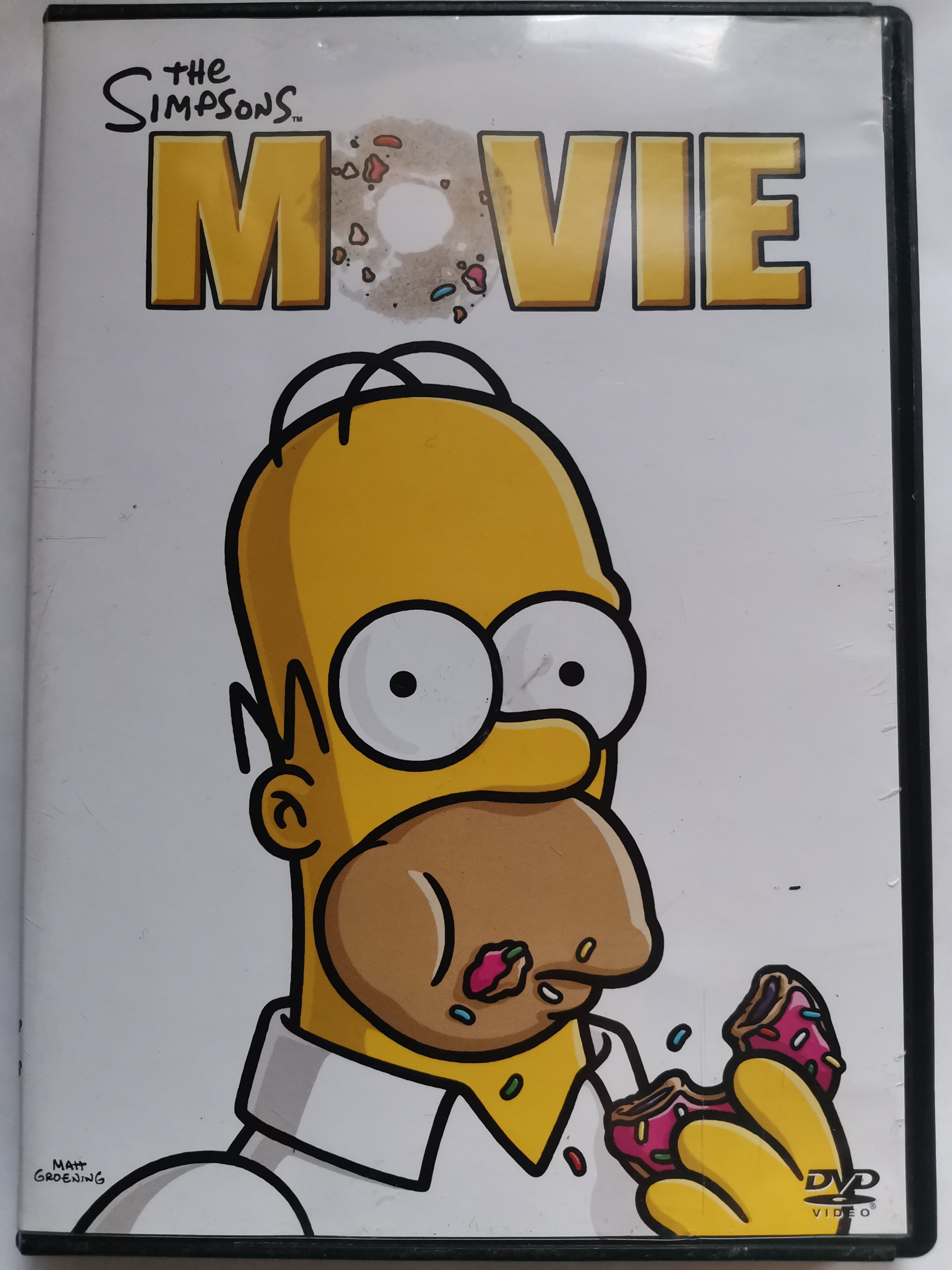 Osta tuote The Simpsons Movie DVD-elokuva (käytetty) verkkokaupastamme Korhone: Outlet 20% alennuksella koodilla KORHONE